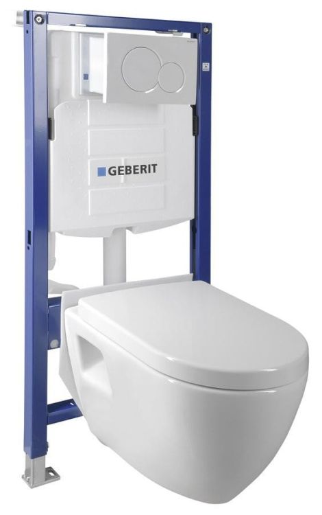 WC-zestaw komplet promocyjny (WC NERA+zbiornik GEBERIT+przycisk+deska WC)