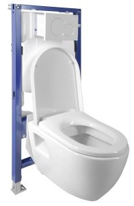 WC-zestaw komplet promocyjny (WC NERA+zbiornik GEBERIT+przycisk+deska WC)