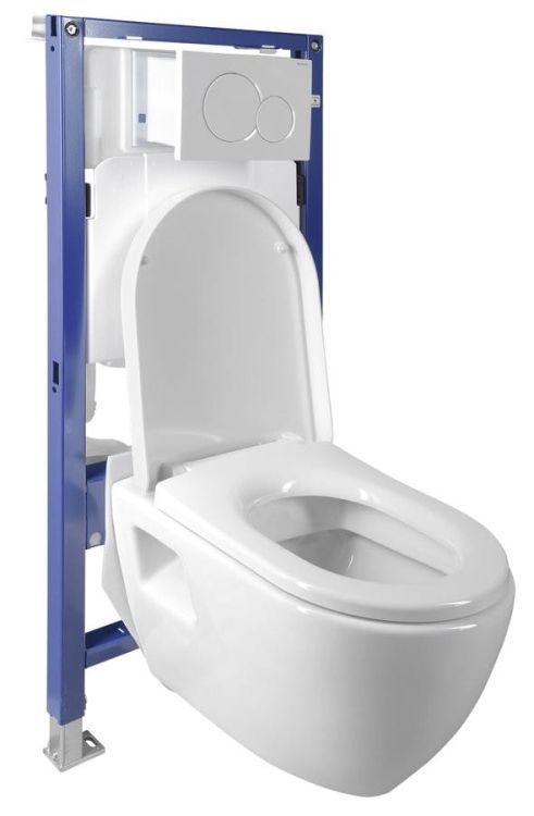 WC-zestaw komplet promocyjny (WC NERA+zbiornik GEBERIT+przycisk+deska WC)