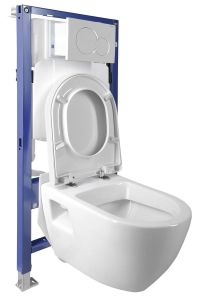 WC-zestaw komplet promocyjny (WC NERA+zbiornik GEBERIT+przycisk+deska WC)