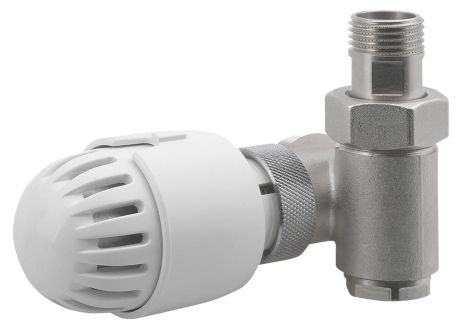Przejdź do produktu ECO COMBI zestaw przyłączeniowy termostatyczny, prawy, nikiel/biały