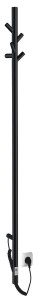 PASADOR elektryczna suszarka na ręczniki z wył. czasowym,150x1500mm, 30W, czarny
