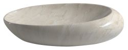 DALMA umywalka ceramiczna 68x44x16,5 cm, marfil