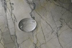 DALMA umywalka ceramiczna 58,5x39x14 cm, grigio