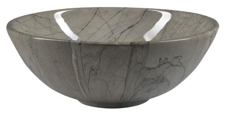 Przejdź do produktu DALMA umywalka ceramiczna nablatowa, srednica 42cm, grigio