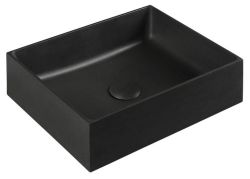 FORMIGO umywalka betonowa, 47,5x13x36,5 cm, antracyt