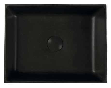 Przejdź do produktu FORMIGO umywalka betonowa nablatowa z odpływem, 47,5x36,5cm, antracyt