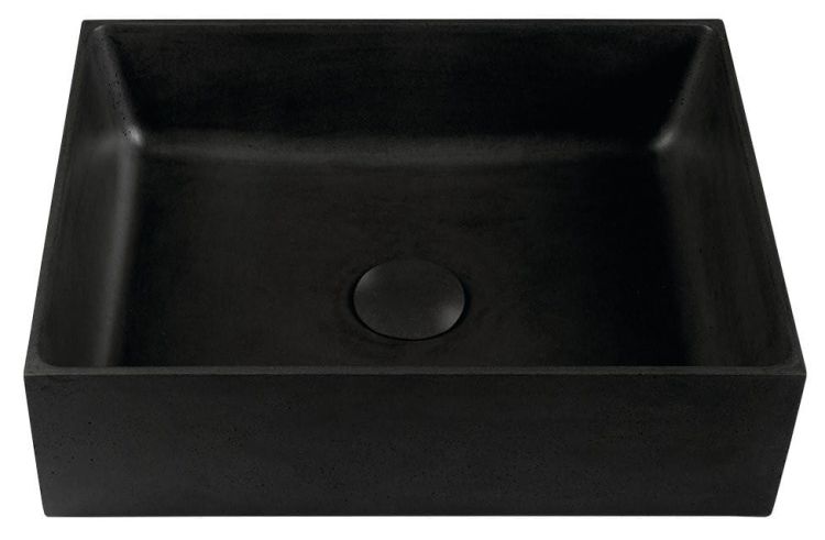 FORMIGO umywalka betonowa, 47,5x13x36,5 cm, antracyt