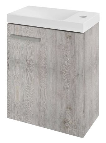Przejdź do produktu LATUS X szafka umywalkowa 39,4x50x22cm, dąb Mocca