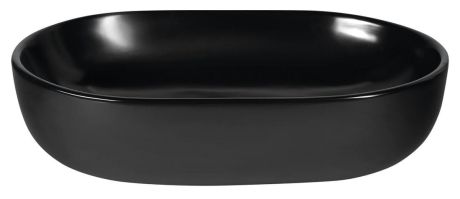 Przejdź do produktu CALEO umywalka ceramiczna nablatowa 60x42cm, czarny mat