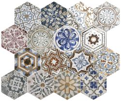 TERRA Hexagon Grand Opera Deco 29,2x25,4 (EQ-5)