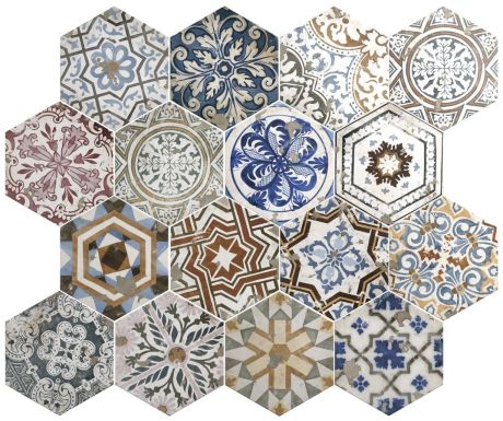 Przejdź do produktu TERRA Hexagon Grand Opera Deco 29,2x25,4 (EQ-5)