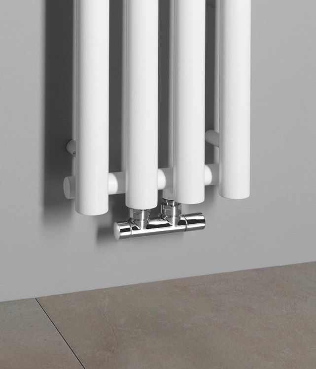 PILON grzejnik łazienkowy 270x1800 mm, z 4 haczykami, biały matowy