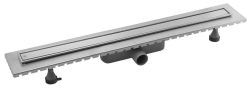 ESSEFLOW odpływ liniowy ze stali nierdzewnej z rusztem 810x60x80 mm