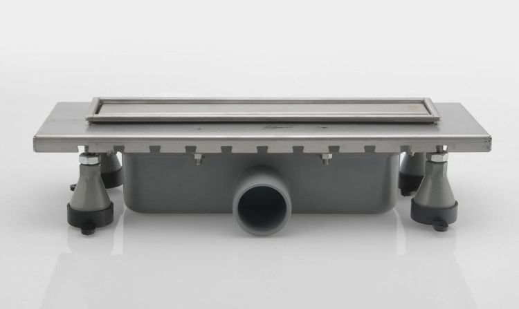 ESSEFLOW odpływ liniowy ze stali nierdzewnej z rusztem 310x60x80 mm
