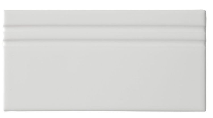 RIVIERA Rodapie Lido White 10x20