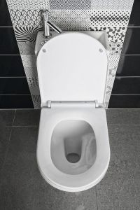 HYGIE kompakt WC z umywalką i deską WC , tylny/dolny odpływ