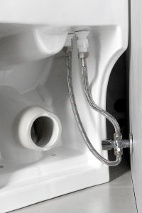 HYGIE kompakt WC z umywalką i deską WC , tylny/dolny odpływ