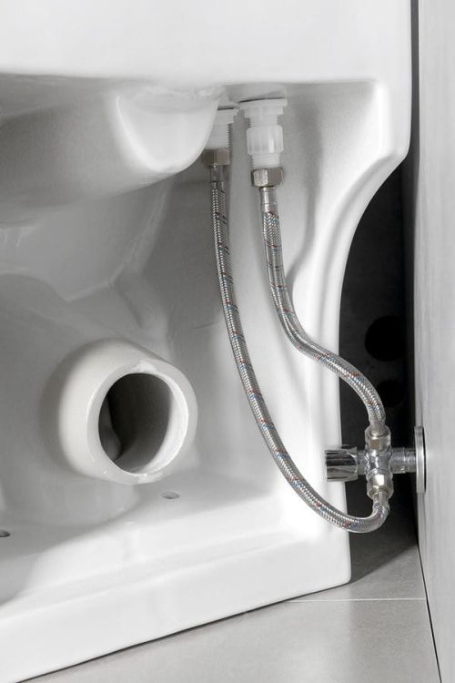 HYGIE kompakt WC z umywalką i deską WC , tylny/dolny odpływ