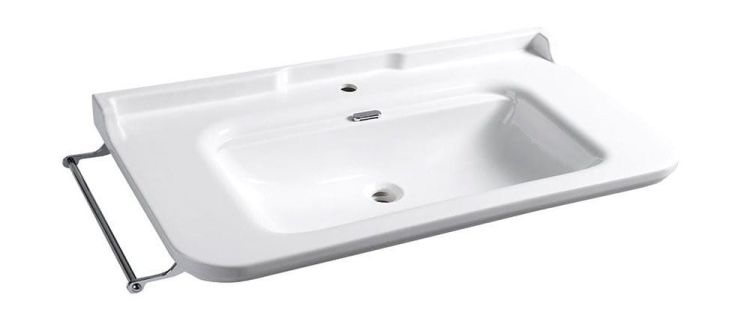 WALDORF umywalka ceramiczna 120x55cm