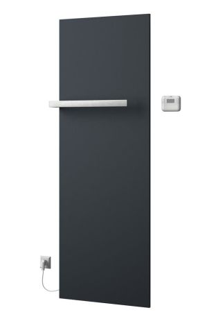 Przejdź do produktu ELION grzejnik elektryczny z termostatem 606x1765 mm, 900 W, antracyt metalik