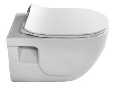 BRILLAWC rimless wiszące z prysznicem bidetowym