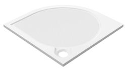 ARCA brodzik prysznicowy kompozytowy, półokrągły 100x100x3cm, R550