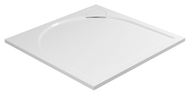 LARCA brodzik kompozytowy, kwadrat 80x80x3cm