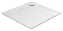 LARCA brodzik kompozytowy, kwadrat 100x100x3cm