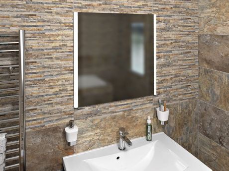 Przejdź do produktu INTEGRA szafka z lustrem do zabudowy, oświetlenie LED, 65x70cm, lewa/prawa