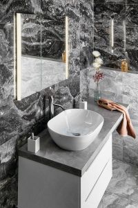 INTEGRA LED szafka wpuszczana z oświetleniem LED, 85x70cm