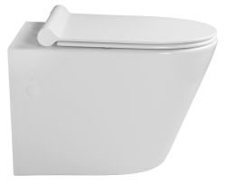 PACO RIMLESS WC wiszące 36x52,5 cm, deska WC Slim soft close