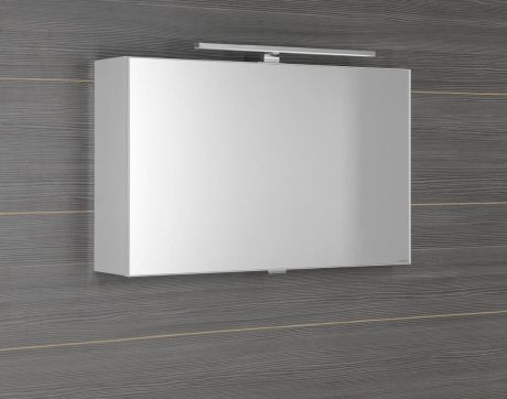 Przejdź do produktu CLOE szafka z lustrem z oświetleniem LED, 80x50x18cm, biała