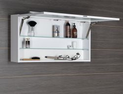 CLOE LED szafka z oświetleniem LED, 100x50x18cm, bezdotykowy, biała