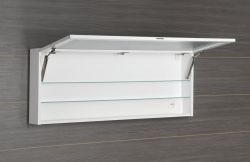CLOE LED szafka z oświetleniem LED, 120x50x18cm, biała