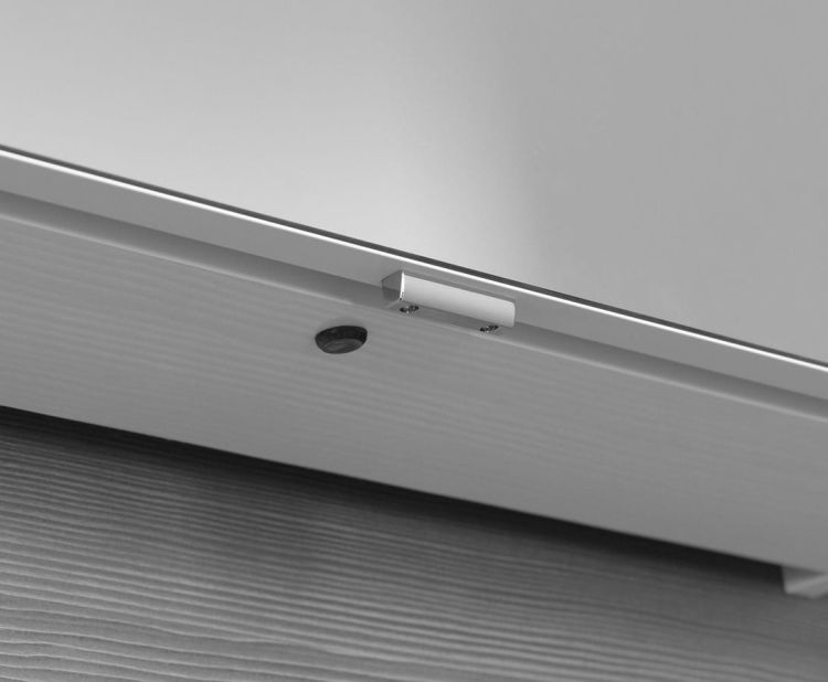 CLOE LED szafka z oświetleniem LED, 120x50x18cm, bezdotykowy, biała
