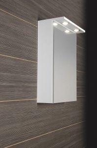 KAWA LED szafka z oświetleniem LED 50x70x25,5cm, bialy
