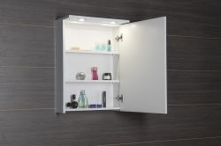 KAWA LED szafka z oświetleniem LED 50x70x25,5cm, bialy