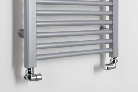 Przejdź do produktu DIRECT grzejnik łazienkowy 450x986 mm, srebro strukturalne