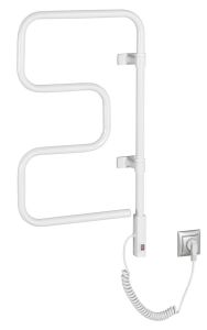 ELVOR Elektryczna suszarka na ręczniki, 400x750x95mm, 80W, biała