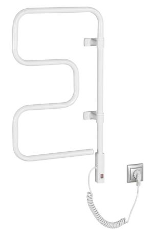 Przejdź do produktu ELVOR Elektryczna suszarka na ręczniki, 400x750x95mm, 80W, biała