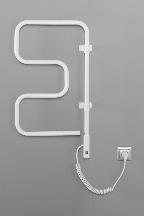 ELVOR Elektryczna suszarka na ręczniki, 400x750x95mm, 80W, biała