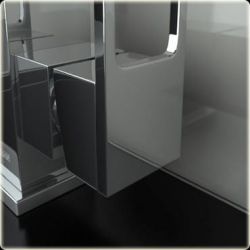 Bateria umywalkowa wysoka Kohlman Nexen QB150U chrom