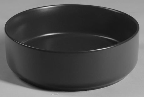 Przejdź do produktu INFINITY ROUND umywalka ceramiczna nablatowa, Ø36cm, czarny mat