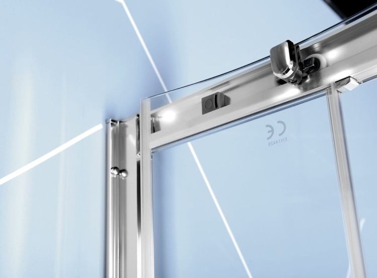 EASY LINE kabina prysznicowa półokrągła 1200x800mm, L/R, szkło czyste