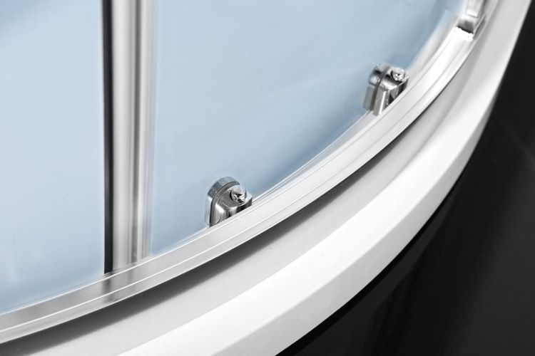 EASY LINE kabina prysznicowa półokrągła 1100x800mm, L/R, szkło czyste