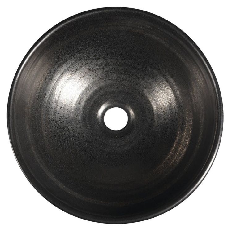 ATTILA umywalka 42,5 cm, ceramiczny, metaliczna miedź