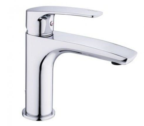 Bateria umywalkowa stojąca 18 cm z korkiem klik-klak Paffoni Lime LM071KCR chrom