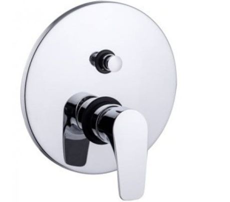 Przejdź do produktu Zestaw natryskowy podtynkowy z deszczownicą 30 cm Slim, baterią 2-drożną podtynkową i słuchawką prysznicową Paffoni Lime LM015ZSC3B chrom