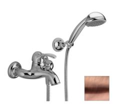 Bateria wannowa ścienna miedziany Paffoni Flavia FA024RM